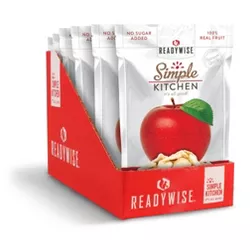READYWISE Vegan Gluten Free Simple Kitchen Sweet Apples Freeze-Dried Fruit - 4.2oz/6ct