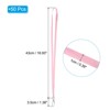 Unique Bargains Polyester Wear-resistant Lightweight ID Card Neck Lanyards with Hook 50 Pcs - 2 of 4