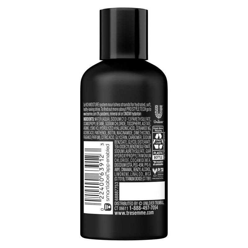Tresemme Moisture Rich Shampoo with Vitamin E, 4 of 8