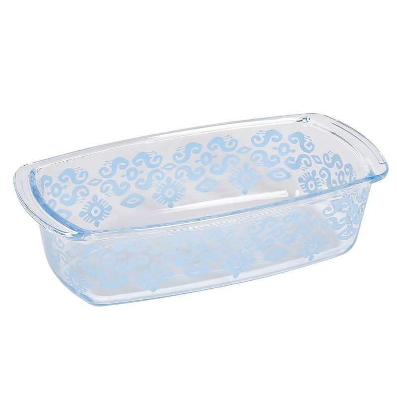 Spice By Tia Mowry 1.6 Quart Spicy Cloves Glass Loaf Pan, 2 of 6