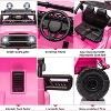 12V Ride on Car for Kids, Electric Kids Car with Remote Control, Music, LED Lights, Suspension, Double Doors, Safety Belt - 2 of 4