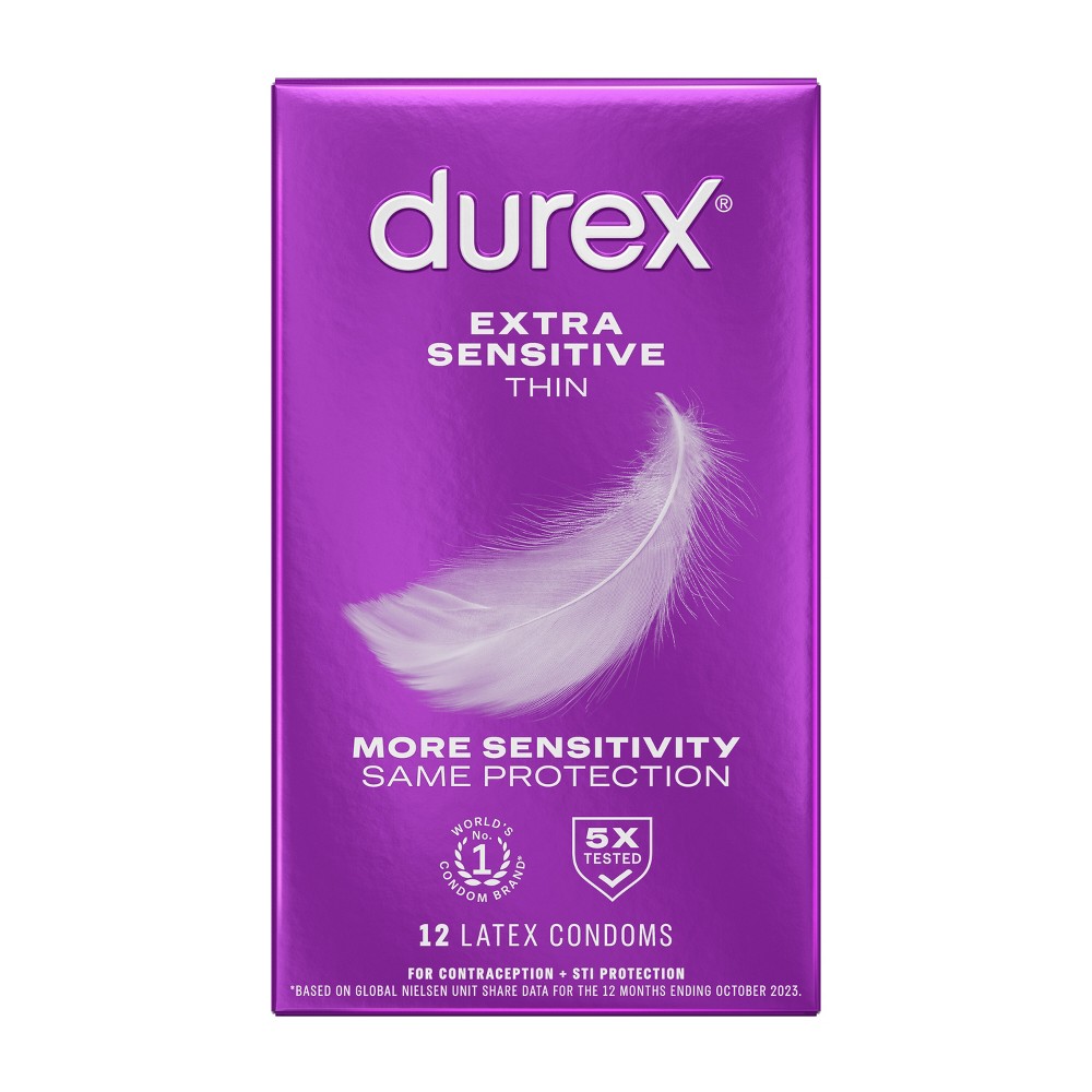UPC 302340302715 product image for Durex Extra Sensitive Extra Lubricated Ultra Thin Condoms - 12ct | upcitemdb.com