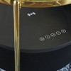 Signature Design by Ashley Nedman Contemporary Black & Gold Accent Table with Bluetooth Speaker - 4 of 4