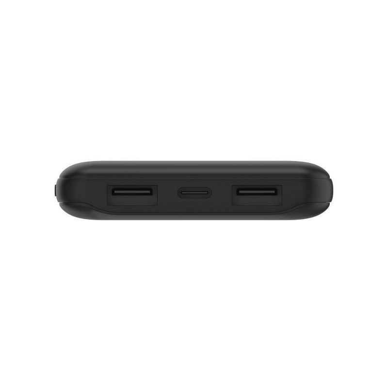 Belkin 10000mAh Power Bank 15W with USB-A and USC-C - Black, 4 of 6