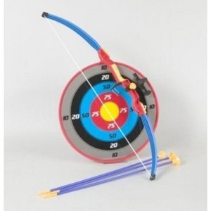 AZ Import Kings Sport Toy Archery Bow And Arrow Set for Kids With Suction Cup Arrows And Target - 1 of 4