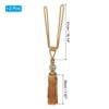 Unique Bargains Polyester Fiber Handmade Decorative with Tassel Curtain Tiebacks 2 Pcs - 2 of 4