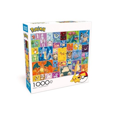 Pokemon Characters Pikachu Collage 1000pc Jigsaw Puzzle by Buffalo Games for sale online