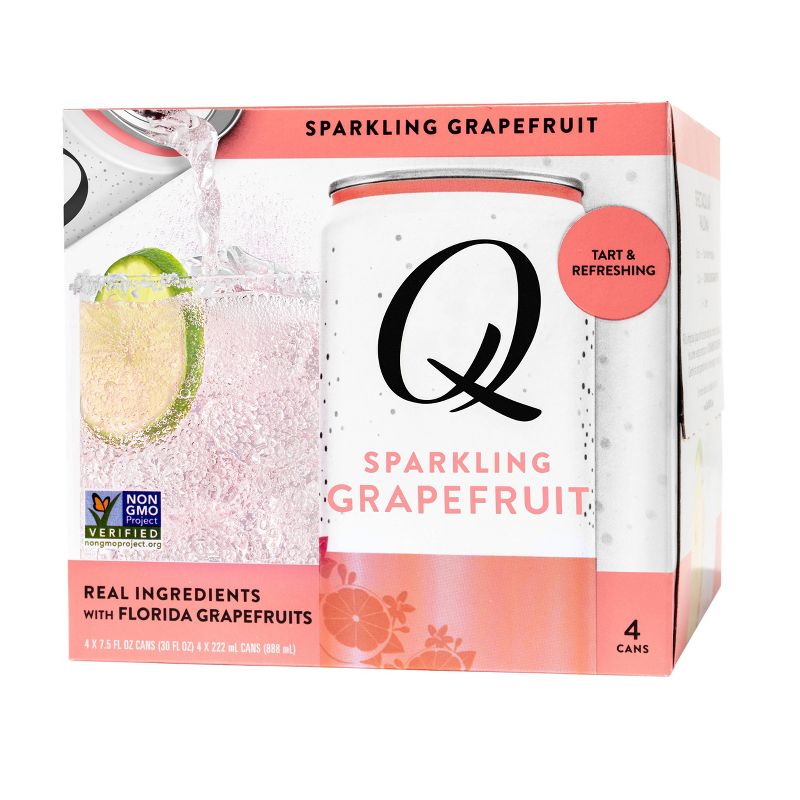 Q Mixers Grapefruit  - 4pk/7.5 fl oz Cans, 1 of 7