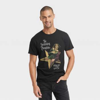 Men's Smashing Pumpkins Short Sleeve Graphic T-Shirt - Black