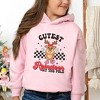 The Juniper Shop Cutest Reindeer At The Pole Toddler Graphic Hoodie - 2 of 3