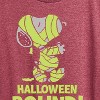 Women's - Peanuts - Halloween Bound Glow In The Dark Short Sleeve Graphic T-Shirt - 2 of 4