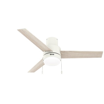 52" Brunner Low Profile Ceiling Fan with Light Kit and Pull Chain (Includes LED Light Bulb) - Hunter Fan
