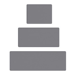 BAGOKIE 3PCS Kitchen Rugs Anti-Fatigue Mats for Kitchen Floor - 1 of 4