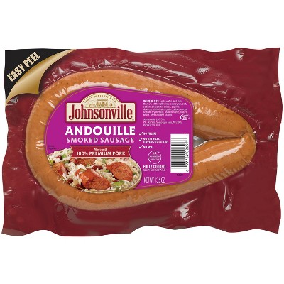 Johnsonville Pork Andouille Sausage Rope - 13.5oz