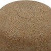 Uttermost Capitan Round Braided Rope Side Table, 21"W x 24"H, Brown, Natural Texture, Coastal Style - 3 of 4