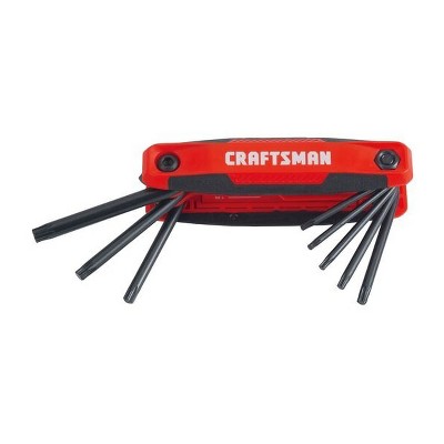 Craftsman  Folding Star Hex Key Set,8-Key CMHT26003