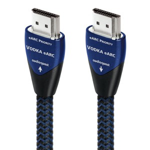 AudioQuest Vodka eARC Priority Ultra High Speed 48Gbps HDMI 2.1 Cable (7.38 ft) - 1 of 3
