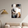 Art Remedy Abstract Waterfall Brown Earthy Abstract Wall Art Unframed - 2 of 4