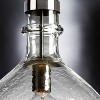 Urban Ambiance Luxury Modern Farmhouse Pendant,  20-3/8"H x 13"W,  Brushed Nickel Finish, UHP2772 - 4 of 4
