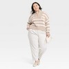 Women's Mock Turtleneck Quarter Zip Pullover Sweater - A New Day™ - 3 of 3