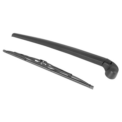 X-Autohaux Plastic Metal Rubber Set for 2003-2013 Audi A3 430mm Windshield Wipers 17" Black