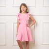 Hope & Henry Girls' Sleeveless Knit Pinafore Dress, Kids - 2 of 4