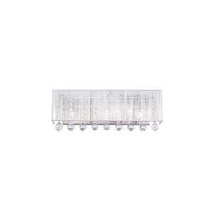 CWI Lighting Water Drop 3 Light Vanity Light With Chrome Finish - 1 of 4
