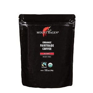 Mount Hagen Organic Fair Trade Freeze Dried Instant Coffee in Resealable Pouch - 1 of 3