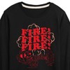 Boys' - Disney - Firefighter Mickey Long Sleeve Graphic T-Shirt - 2 of 4