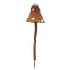 Iron Metal Mushroom Garden Stake (Set of 2) - 3 of 4