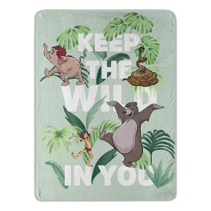 Northwest Jungle Book Micro Raschel Throw Blanket, 46" x 60", Wild in You - 1 of 1