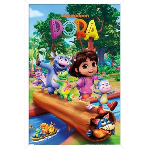 Trends International Nickelodeon Dora The Explorer (2024) - Key Art Framed Wall Poster Prints - 1 of 4