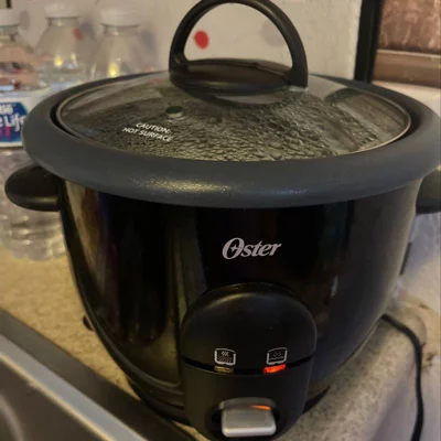 user image by Beckylovestarjaee, Oster DiamondForce 6 Cup Nonstick  Electric Rice Cooker - Black