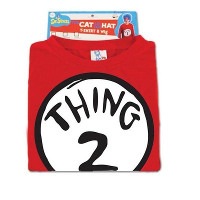 Elope Dr. Seuss Thing 2 Costume Shirt Adult Small/medium : Target