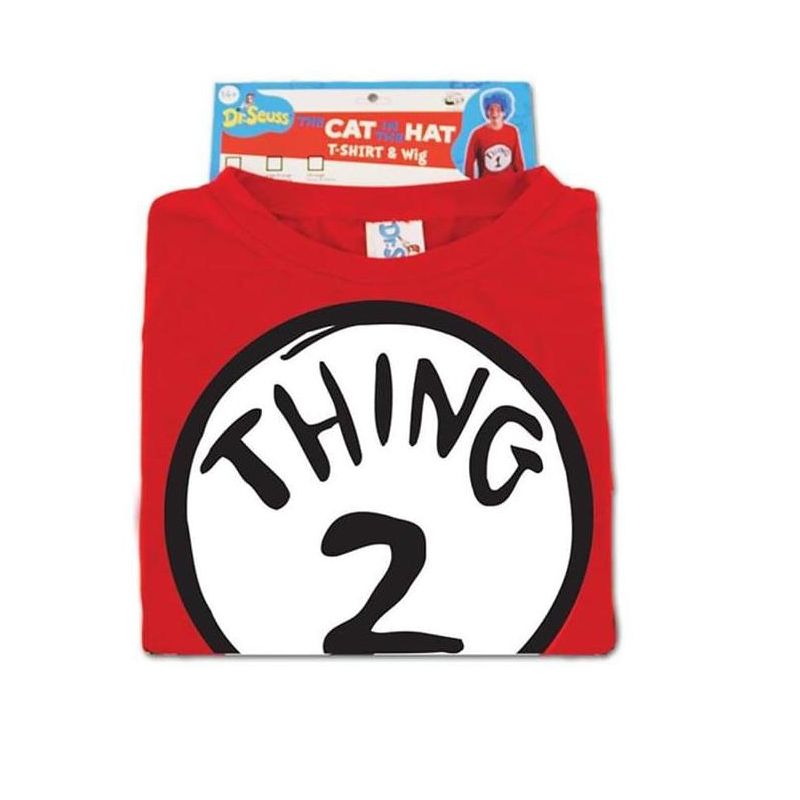 Elope Dr. Seuss Thing 2 Costume Shirt Adult, 1 of 2