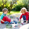 Funny Magnetic Dinosaur Toys for Kids, Toddlers Boys Girls Christmas Birthday Gifts, Take Apart Toys with Light, Sound, Mat, Paint Kit for 2-13 Years - 3 of 4
