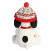 Aurora Medium Winter Hat Snoopy With Mug Peanuts Festive Stuffed Animal White 12" - 4 of 4