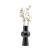 Modern Sculptural Vase Set, Metal and Aluminum Construction with Bold Geometric Silhouette, Contemporary Decorative Accent, Durable Artistic Design - 3 of 4