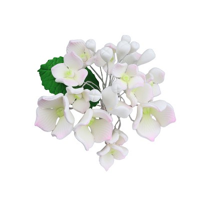O'Creme Gumpaste Hydrangea Flower Spray, Set of 3