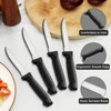 BRINJOY 72-Piece Stainless Steel Silverware Set - Mirror Polished Cutlery Set with Steak Knives for 12, Dishwasher Safe - 4 of 4