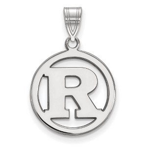 Black Bow Jewelry Sterling Silver Rutgers Scarlet Knights NCAA Small Pendant - 1 of 3