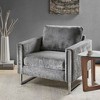 NicBex Polyester Fabric Accent Chair,Upholstered Living Room Chairs with High Track Arms,Modern Comfy Arm Chair,Accent Chairs for Living Room - 2 of 4