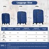 Sapphtopaz Softside Luggage Expandable Luggage Sets with Duffel Bag, Lightweight Carry On Luggage Suitcase with Spinner Wheels, Pink - 4 of 4