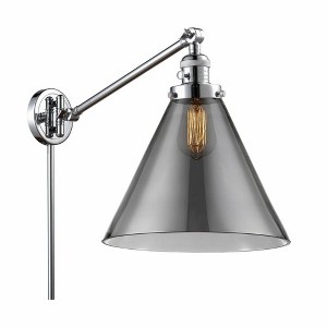 Cone - 1 Light Swing Arm Wall Sconce In Industrial Style-16 Inches Tall and 12 Inches Wide - 1 of 1