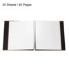 Unique Bargains DIY Birthday Gift Mini Scrapbook Photo Album 40 Sticky Pages - 3 of 4