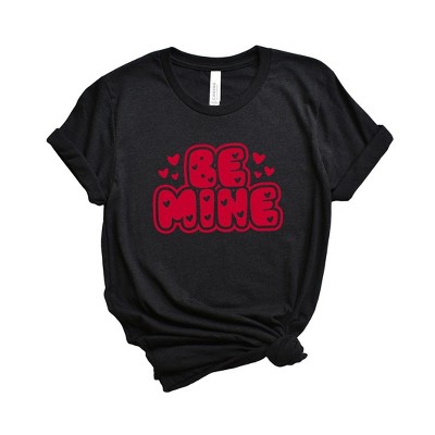 Simply Sage Market Women's Be Mine Bubble Short Sleeve Graphic Tee