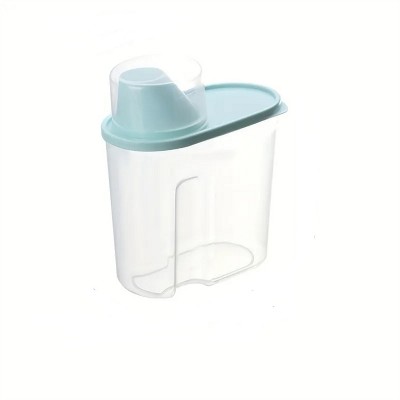 1pc 1.9L Kitchen Cereals Jar; Kitchen Storage Box; Airtight Food Storage Containers; Kitchen Supplies