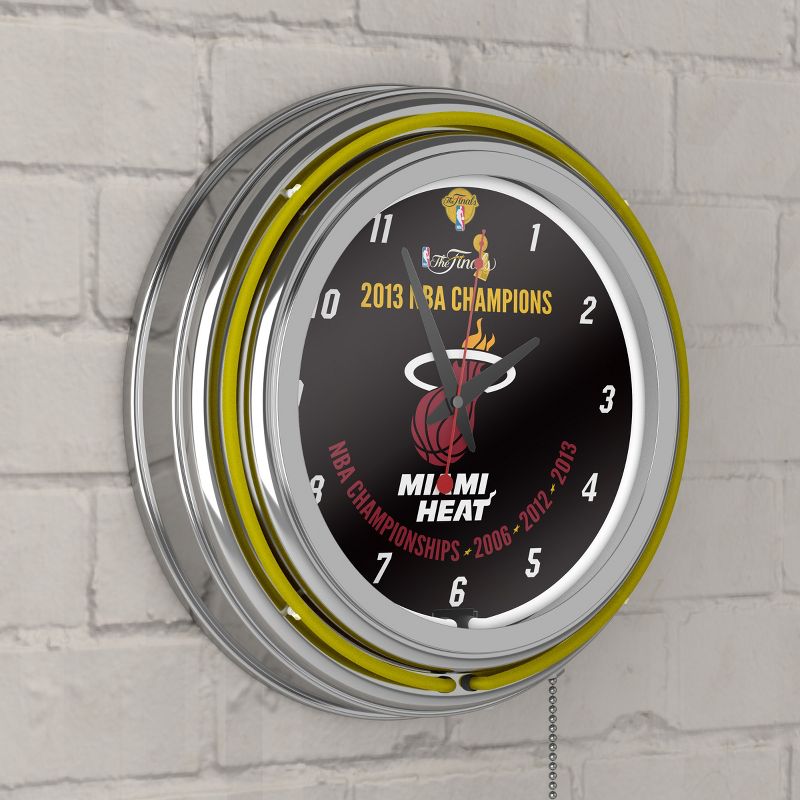 NBA Neon Wall Clock, 3 of 6