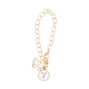 Unique Bargains Butterfly Heart Cup Chain Charm Water Cup Pendant 1 Pc - 1 of 4