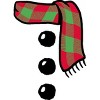 Women's Design By Humans Snowman Costume Kids Shirt Christmas Gift Santa Claus TShirt 2 By vomaria Racerback Tank Top - 2 of 3